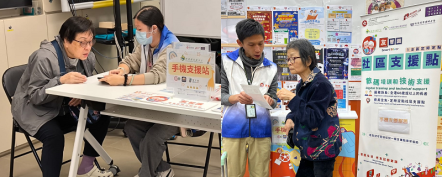 Community digital support stations