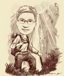 Portrait of Mr Chua Hoi-wai produced using MomentCam